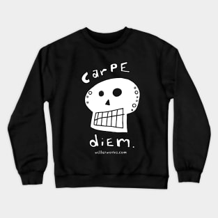 Carpe Diem Skull Crewneck Sweatshirt